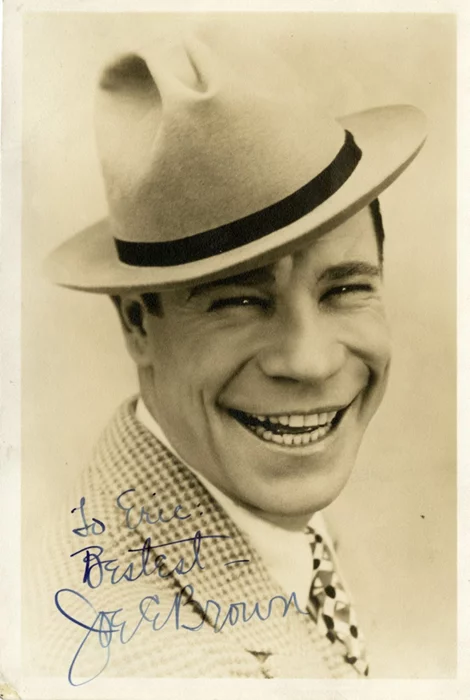 Joe E. Brown autograph