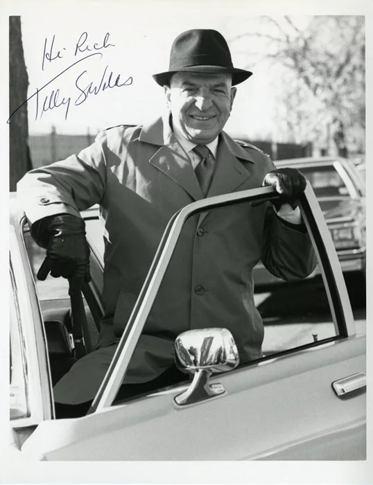 Telly Savalas autograph