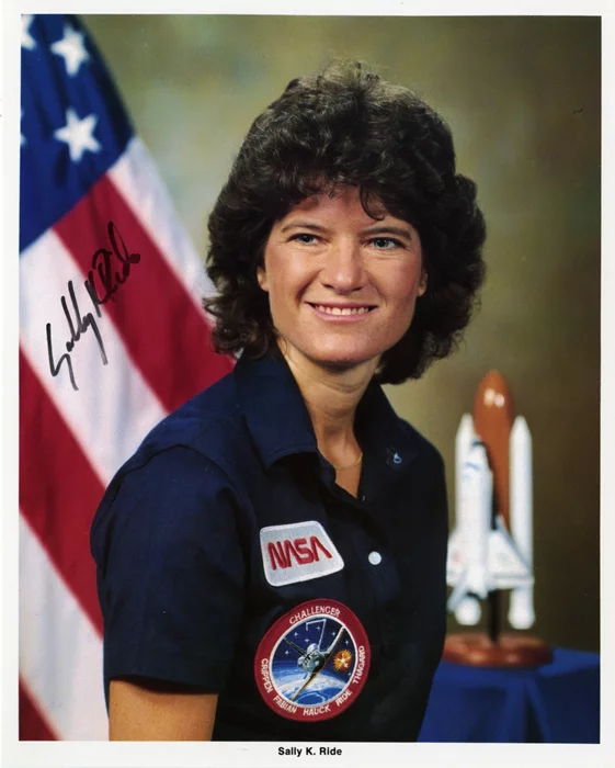 Sally K. Ride autograph