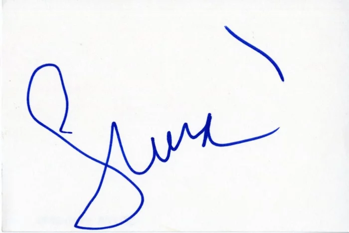 Serena Williams autograph