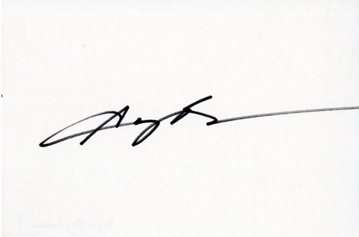 Sugar Ray Leonard autograph