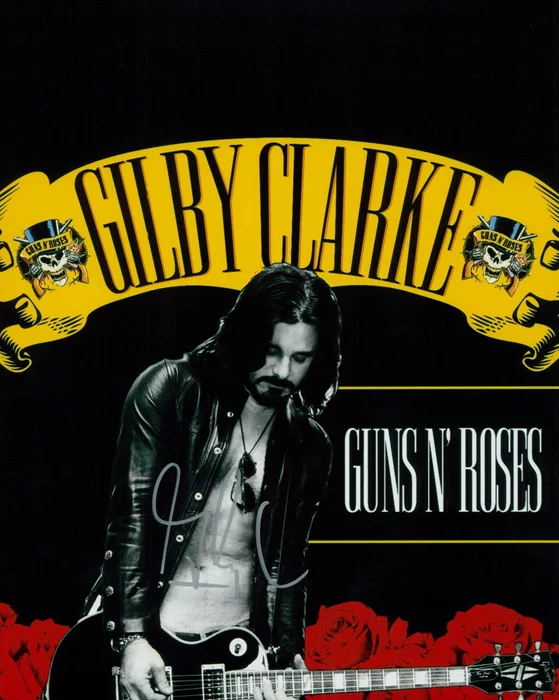 Gilby Clarke autograph