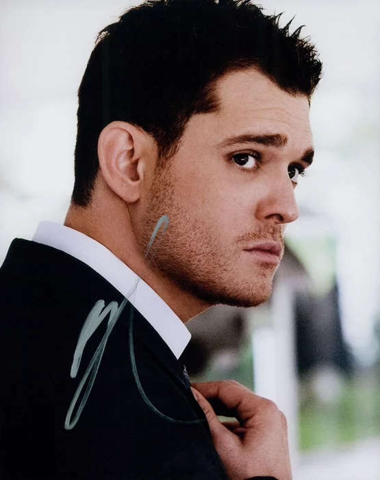 Michael Buble autograph