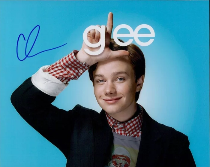 Chris Colfer autograph