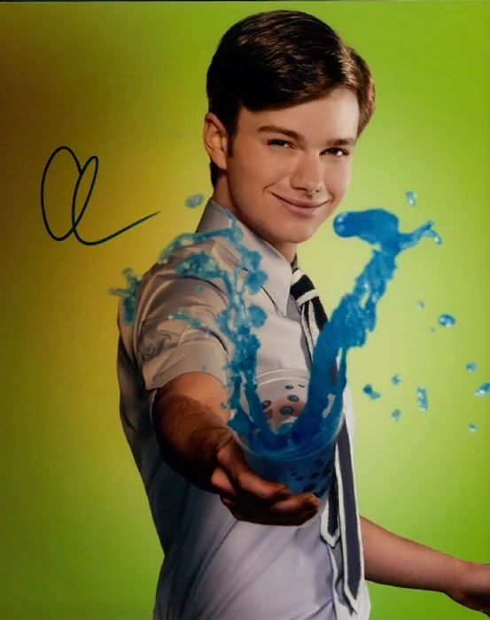 Chris Colfer autograph