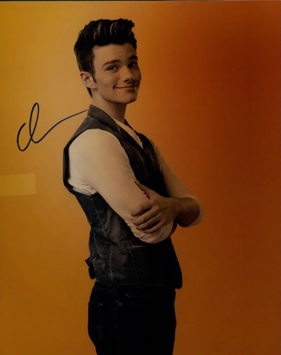 Chris Colfer autograph