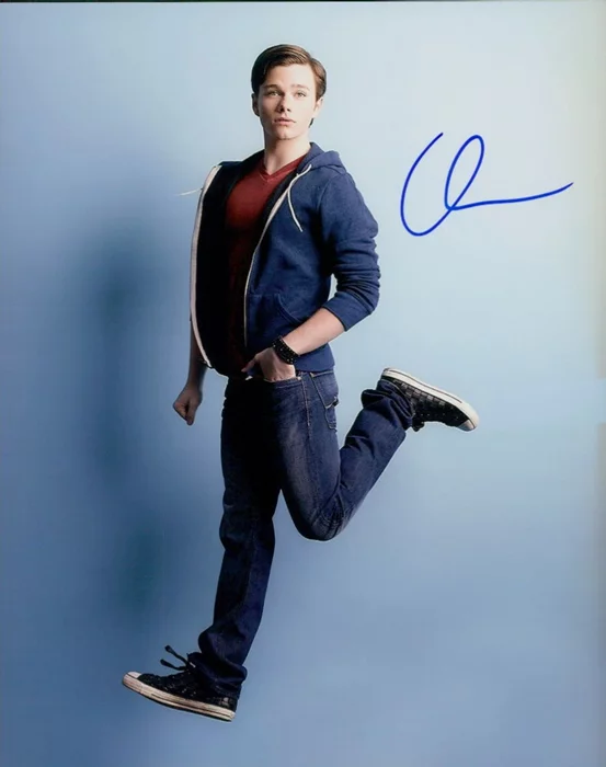Chris Colfer autograph