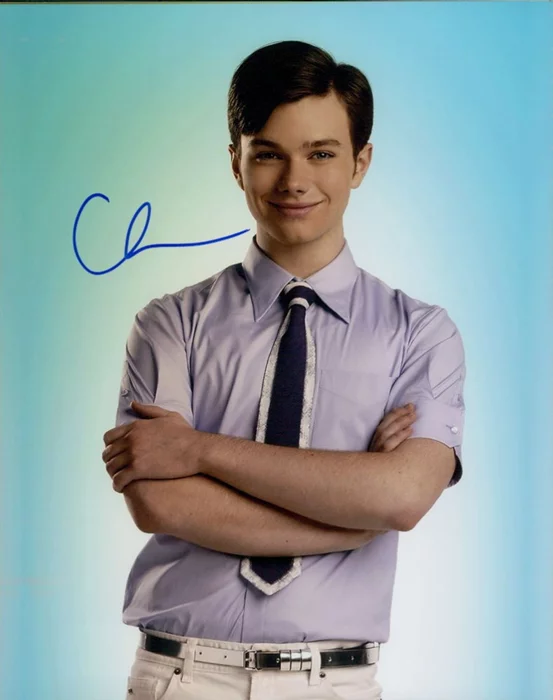 Chris Colfer autograph