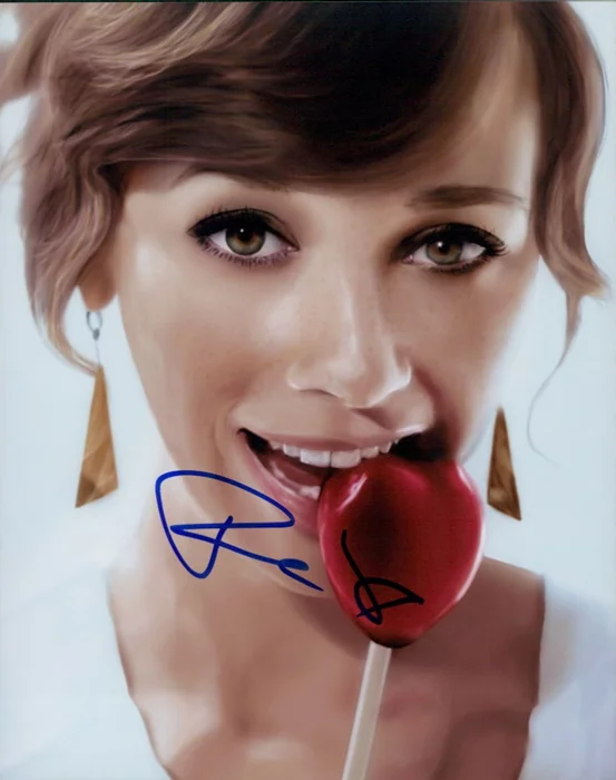 Rashida Jones autograph