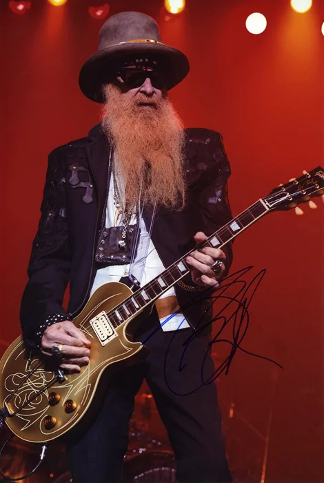 Billy Gibbons autograph