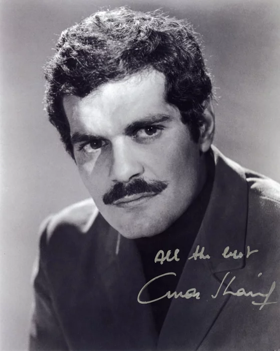 Omar Sharif autograph
