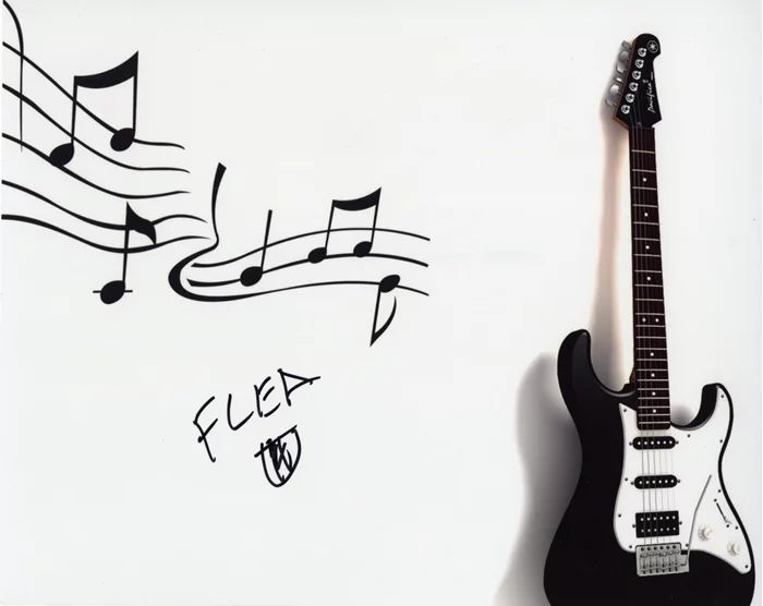Flea autograph
