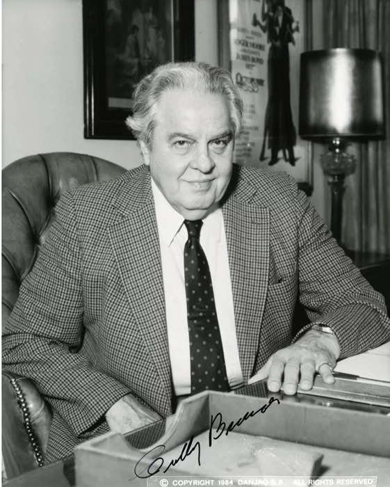 Albert 'Cubby' Broccoli autograph