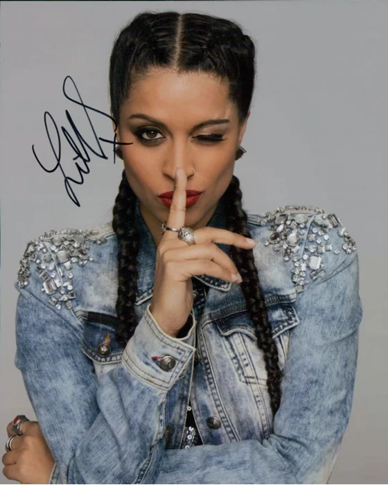 Lilly Singh autograph