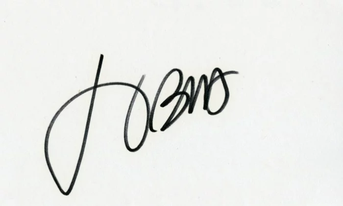 Jimmy Buffett autograph