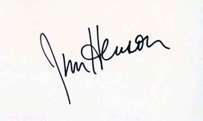Jim Henson autograph