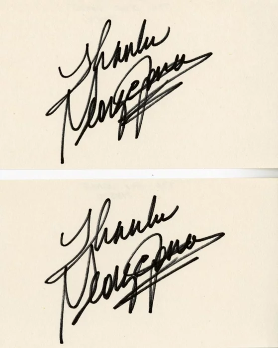 George Jones autograph