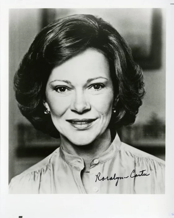 Rosalynn Carter autograph