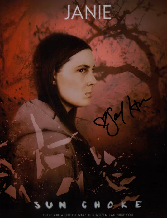 Sarah Hagan autograph