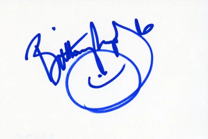 Brittany Murphy autograph