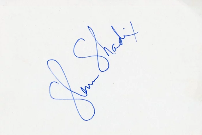 Glenn Shadix autograph