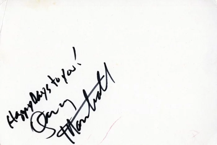 Garry Marshall autograph
