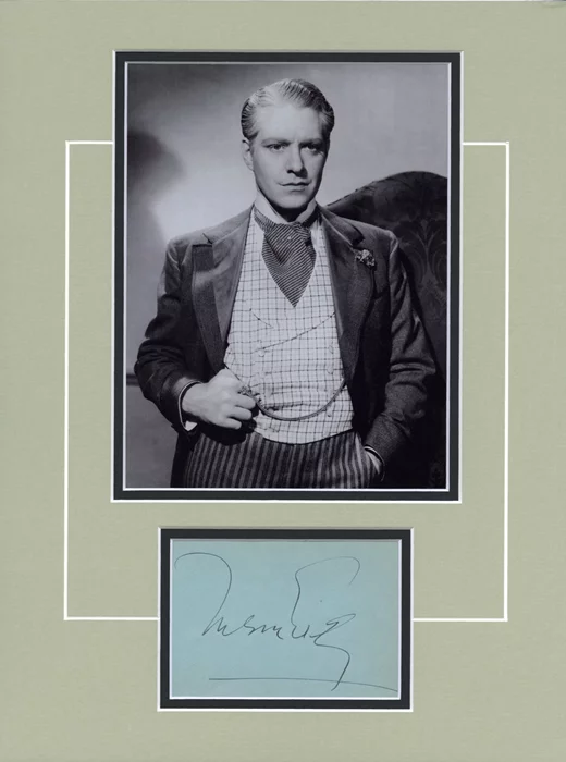 Nelson Eddy autograph