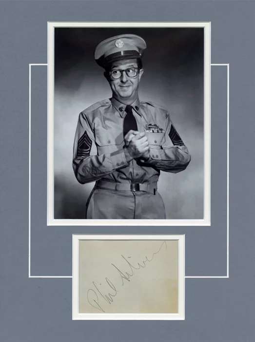 Phil Silvers autograph