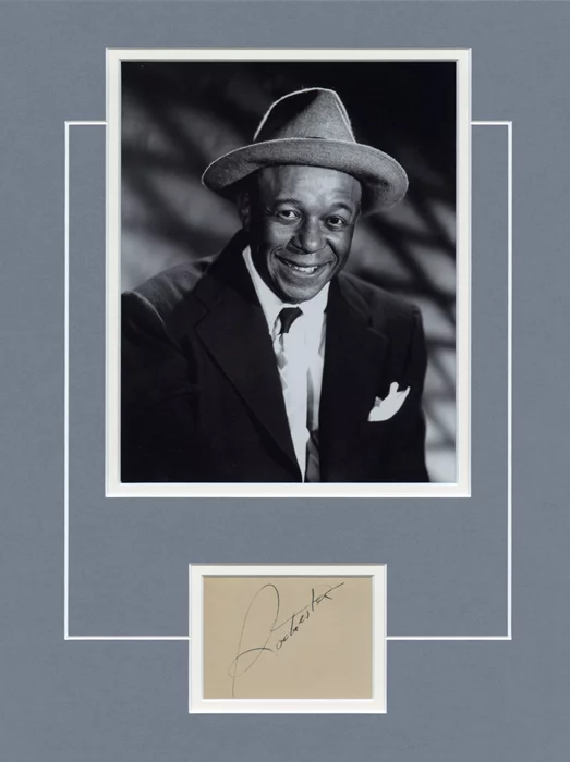 Eddie Rochester Anderson autograph