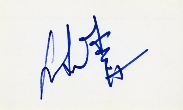 Ang Lee autograph