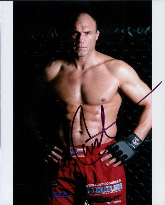 Randy Couture autograph