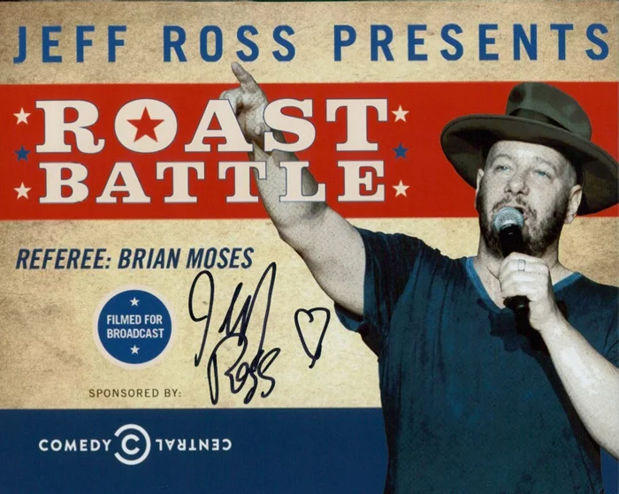 Jeffrey Ross autograph