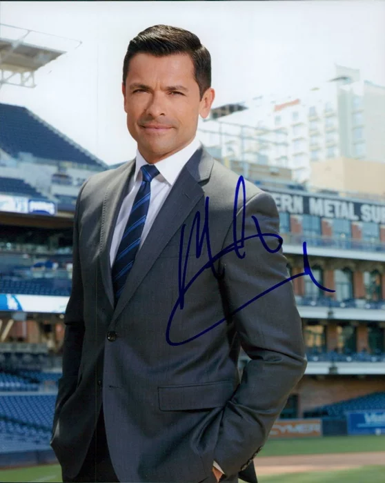 Mark Consuelos autograph