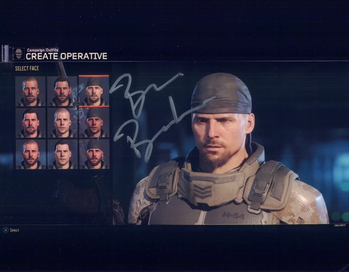 Ben Browder autograph