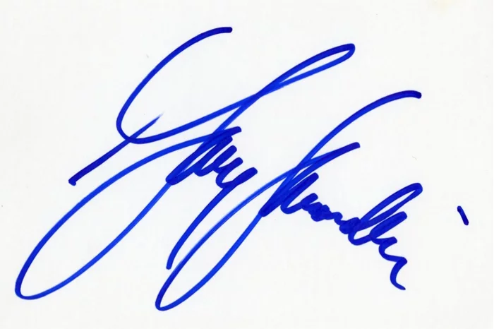 Garry Shandling autograph