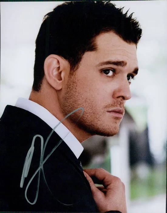 Michael Buble autograph