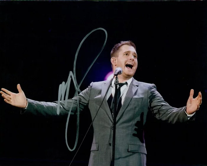Michael Buble autograph