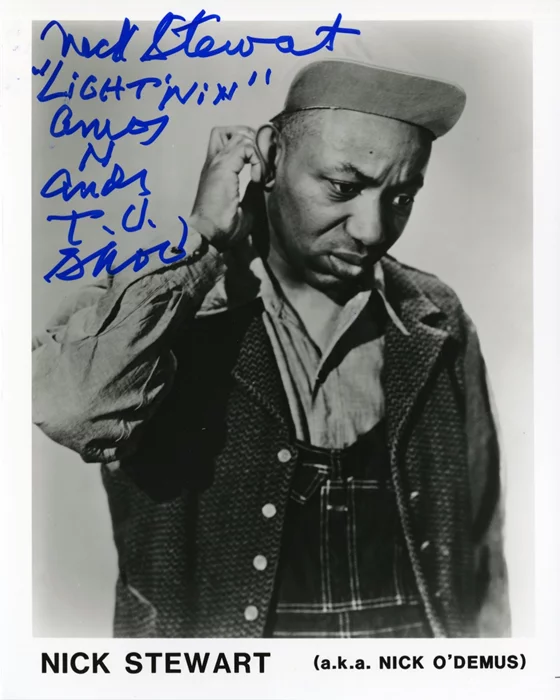Nick Stewart autograph