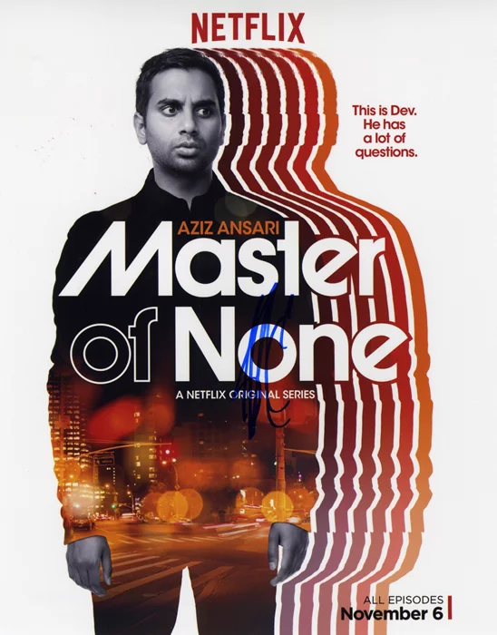 Aziz Ansari autograph