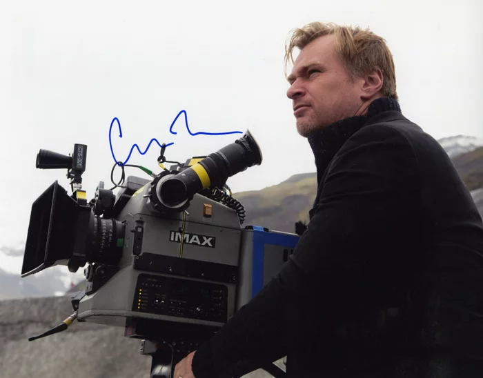 Christopher Nolan autograph