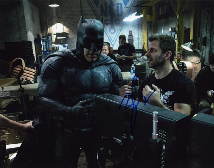 Zack Snyder autograph