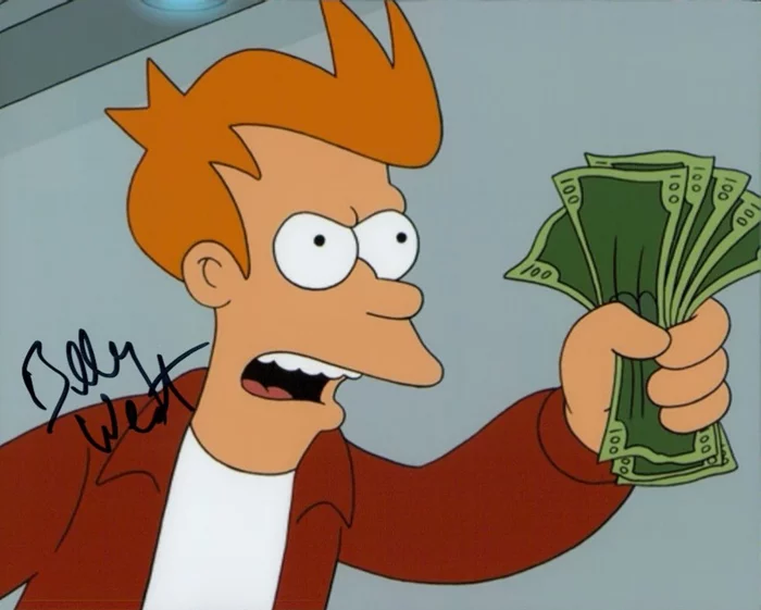 Billy West autograph