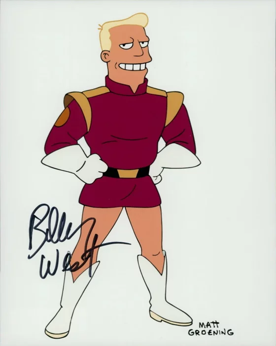 Billy West autograph