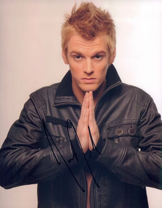 Aaron Carter autograph