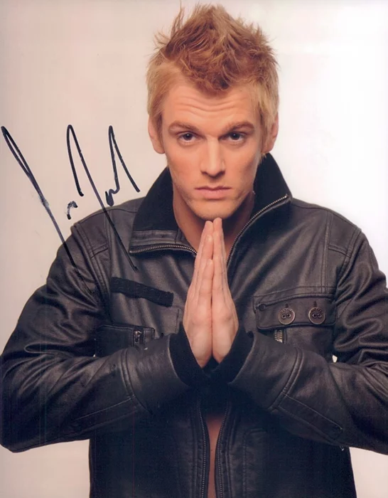 Aaron Carter autograph