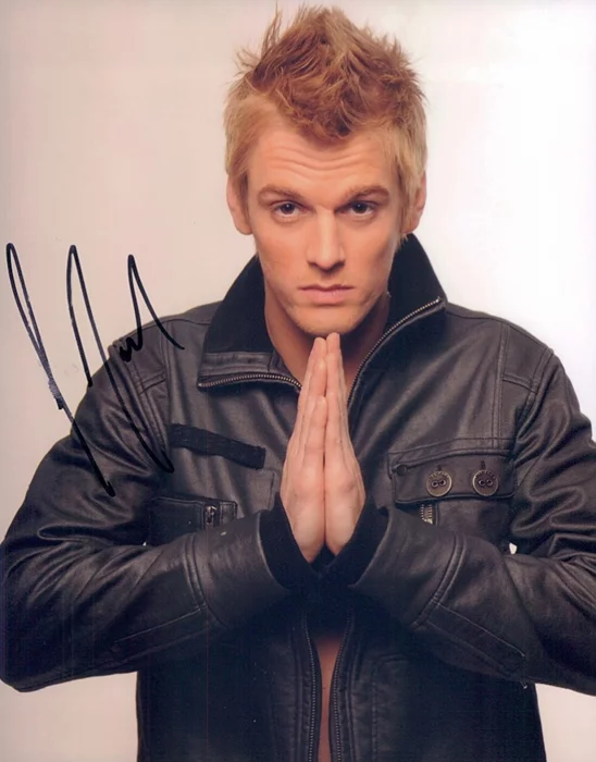 Aaron Carter autograph