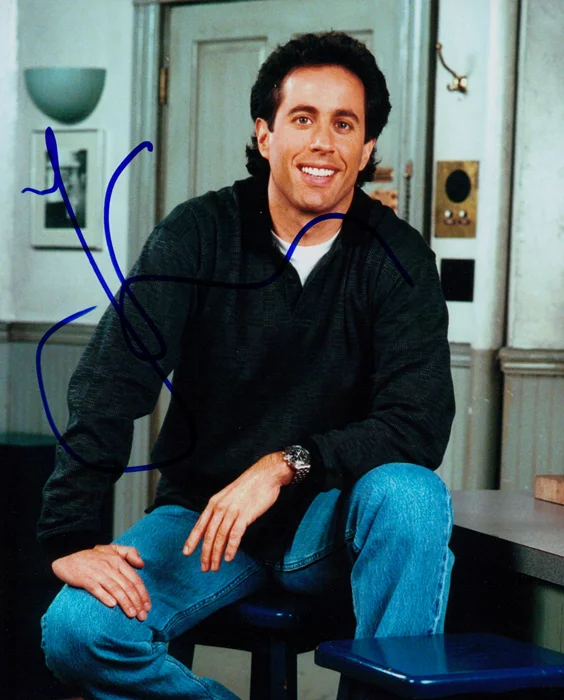 Jerry Seinfeld autograph