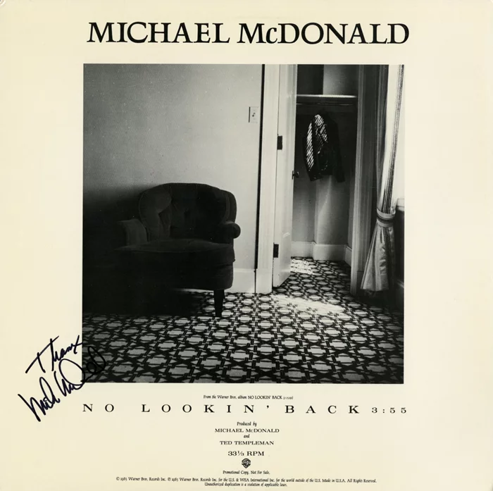 Michael McDonald autograph