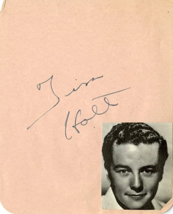 Tim Holt autograph