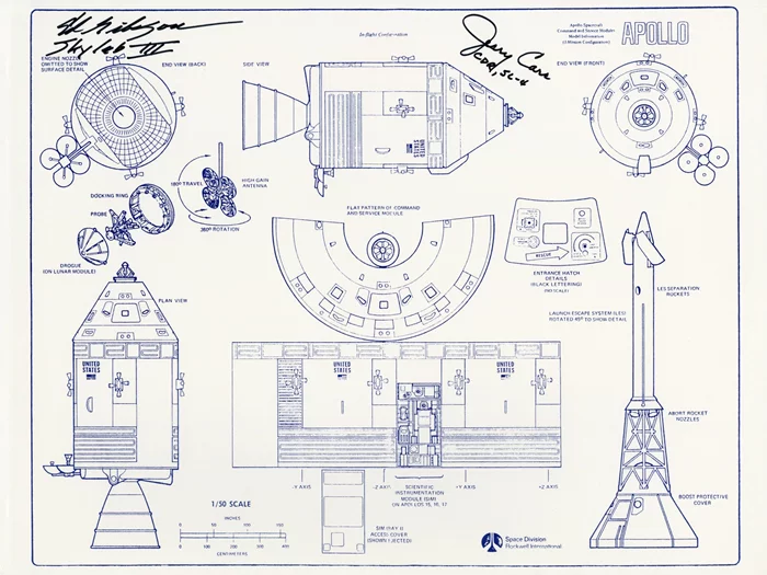 Astronauts autograph